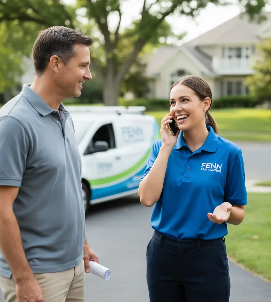 Fenn Pest Control customer support in Jim Falls